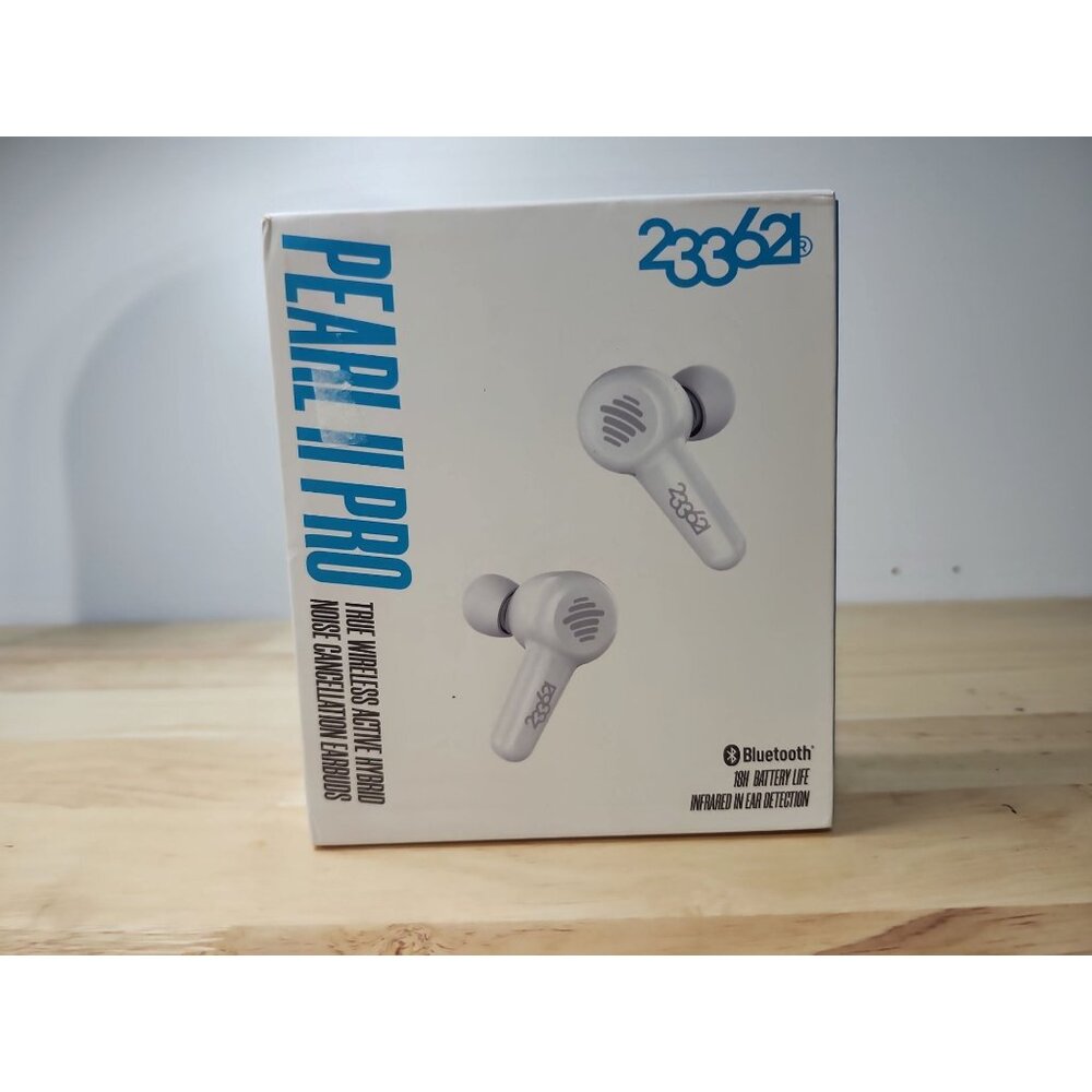 233621 PEARL II PRO True Wireless Earbuds Active Noise Cancelling Headphones BT
